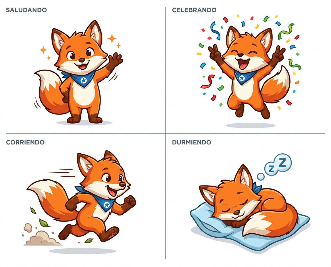 Diseño de marca y personajes